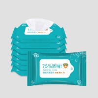 Cheap price 75% medical antibacterial disinfectant wet hand alcohol wipes